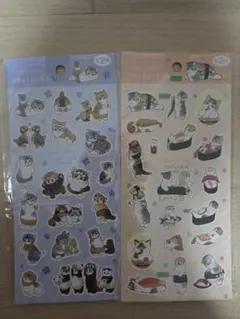 mofusand フラットシール 2シートセット