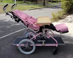 障害児用バギー車椅子 ピンク テーブル付き 2026年最新】障害児バギーの人気アイテム - メルカリ