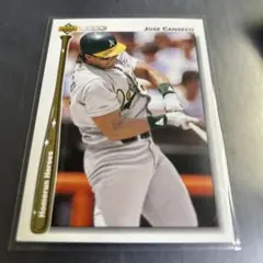 MLB 1992 UpperDeck Jose Canseco Oakland