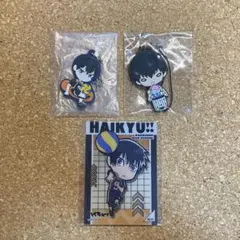 影山飛雄　ラバーストラップ縁日　でふぉらば