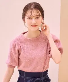 ウィルセレクション Twinkle knit ピンクのサムネイル