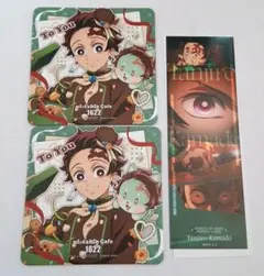 鬼滅の刃 バレンタイン コースター コレクションフェイスカード 竈門炭治郎