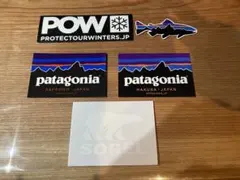Patagonia POW Sorel ステッカー 5枚セット　パタゴニア