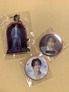 瀬口黎弥　BOT クリアチャーム　缶バッジ　セット