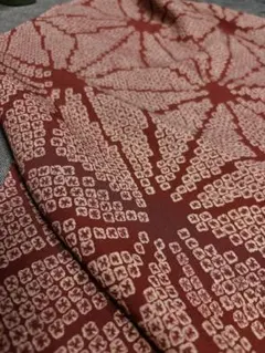 M462 正絹 古布 小紋 洗い張り ハギレ 1部穴あきあり ハンドメイド