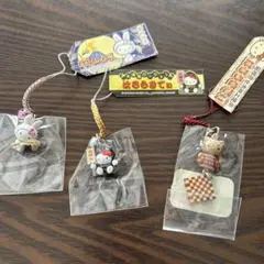 ハローキティ　キティ　ご当地キティ　ストラップ　　　根付け
