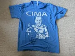 CIMA サイン入り Tシャツ 青 現GREAT所属