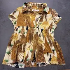 マルニ MARNI 半袖シャツ ブラウス エスニック リゾートのサムネイル
