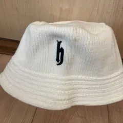 dj honda バケットハット ニット帽 ホワイト