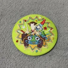 ディズニー　刺繍缶バッジ　トイストーリー