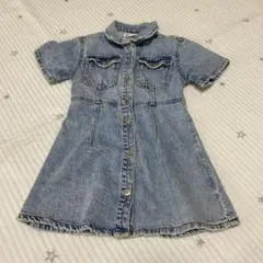 ZARAKIDS デニムワンピース　116cm