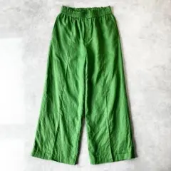 ジャーナルスタンダード　リネンイージースラックスパンツ　麻100％　美品1198