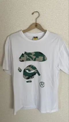 A BATHING APE カモフラージュ Tシャツ Lサイズ