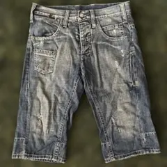 【美品】Neil Barrett デニム ハーフパンツのサムネイル