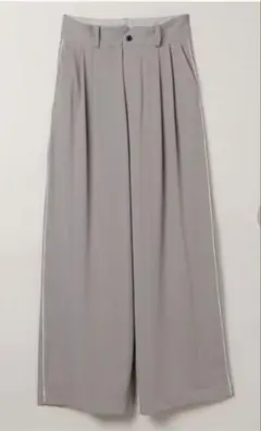 タグ付き新品 JEANASIS ダイバーラインタックパンツ