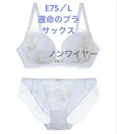 E75 チュチュアンナ　ブラショーツセット　運命のブラ　ノンワイヤー