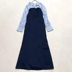 ラグナムーン POLO BCSコラボ シャツドッキングワンピース S