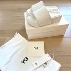 Y-3厚底スライドサンダル