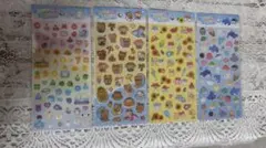 セリアぷくっとシール夏！4シート