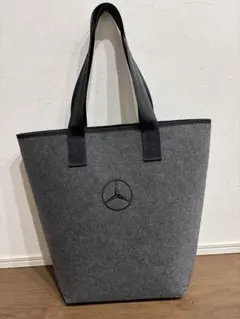 Mercedes-Benz フェルトトートバッグ グレーのサムネイル