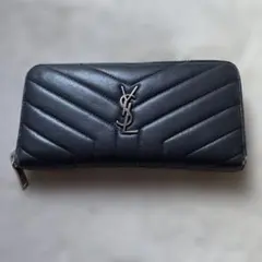SAINT LAURENT サンローラン　長財布 グレー　アスファルトカラー