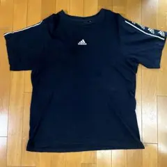 adidas Tシャツ ブラック A/Lサイズのサムネイル