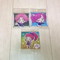 『にふぉるめーしょん』『アイカツ！』シールウエハース , 3枚セット