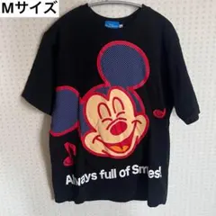 東京ディズニーリゾート ミッキー 半袖Tシャツ ブラック M