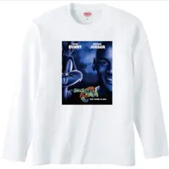 【新品】SPACE JAM ロングtシャツ　おもしろTシャツ　メンズ　レディース
