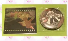 鬼滅の刃 ufotable DININGフィルム風クリアカード 缶バッジ 蜜璃
