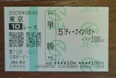 2025年最新】ディープインパクト 馬券の人気アイテム - メルカリ