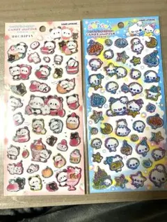 【最終値下げ】キャンディグリッターシール　正規品あわわちゃんもちもちぱんだ