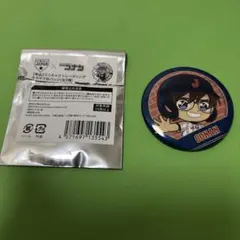 名探偵コナン　ミニキャラキラキラ缶バッジ　サムライJAPAN 江戸川コナン