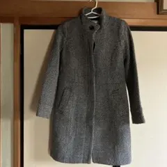 NATURAL BEAUTY BASIC チェック柄コート S