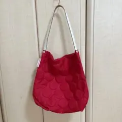 美品★バッグンナウン　DOTS PACK MINI レッド　軽量のサムネイル
