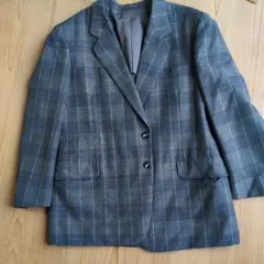 ◯dunhill チェック柄 テーラードジャケットLLのサムネイル