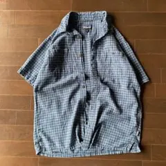 Patagonia 半袖チェックシャツ