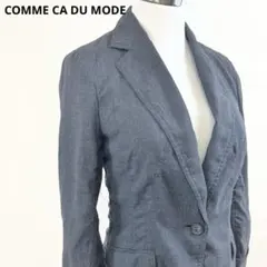 COMME CA DU MODE ジャケット グレー テーラード レディースのサムネイル