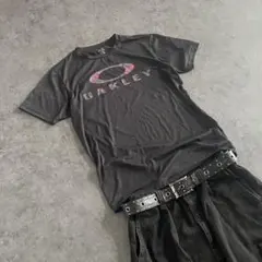 s oakley logo tee y2k cyber archive teah - メルカリ