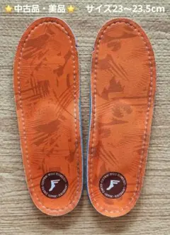 FOOT PRINT INSOLE ORTHOTICS サイズ23～23.5cm