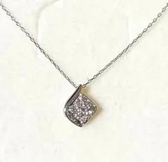 KIRAT ダイヤモンド　ネックレス　ホワイトゴールド