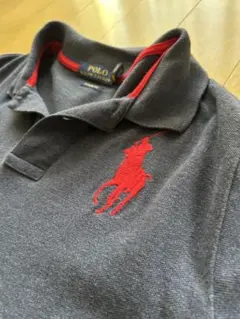 POLO RALPHLAUREN 長袖ポロシャツ （ボーイズサイズ ）紺色