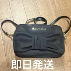 JILL BY JILLSTUART ブラックリボンショルダーバッグ ポシェット