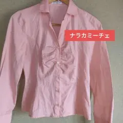 NARACAMICIE ナラカミーチェ 長袖シャツ ピンク