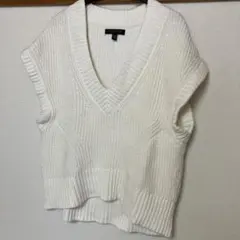 BANANA REPUBLIC Vネックニットベスト XS/S