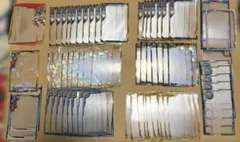 ドラゴンボールヒーローズ　エリアスリーブ、公式スリーブまとめ売り 約63枚と2枚