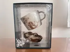 海外スターバックス マグカップ&ソーサーセット 414ml 新品未使用