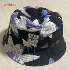 adidas 内藤新平 フローラル バケットハット 54 57 帽子 花柄 金魚のサムネイル