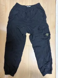 美品】Stone Island ガーメントダイカーゴパンツ w31 ブラック - メルカリ