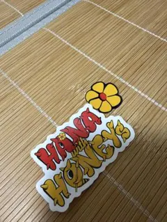 HANA with HONEYS ステッカー 2枚セット